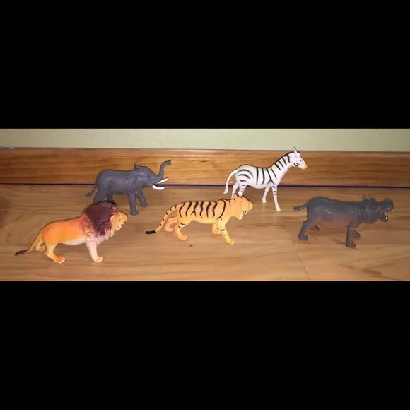 Jungle Safari Toy Major Figures Lot of 5 - Picture 5 of 10